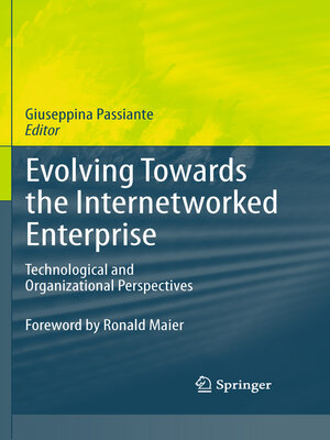 cover image of Evolving Towards the Internetworked Enterprise